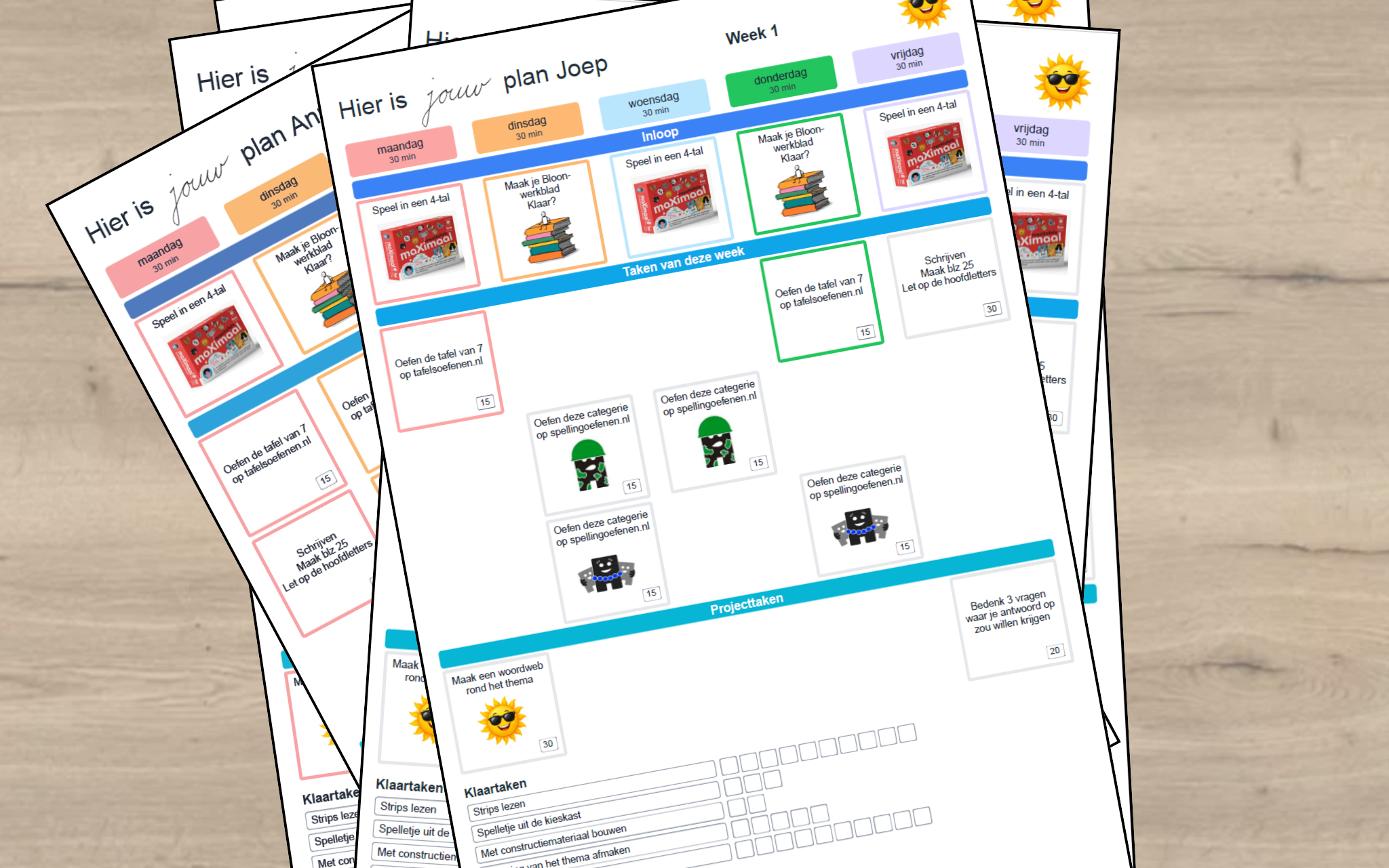 Mijn KlasKompas Planner Preview